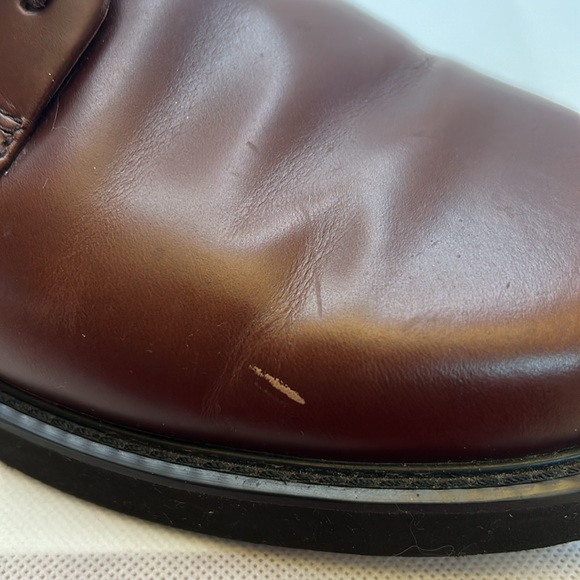 Rockport Mens Brown Plain Toe Oxford Size 10 - Picture 5 of 8